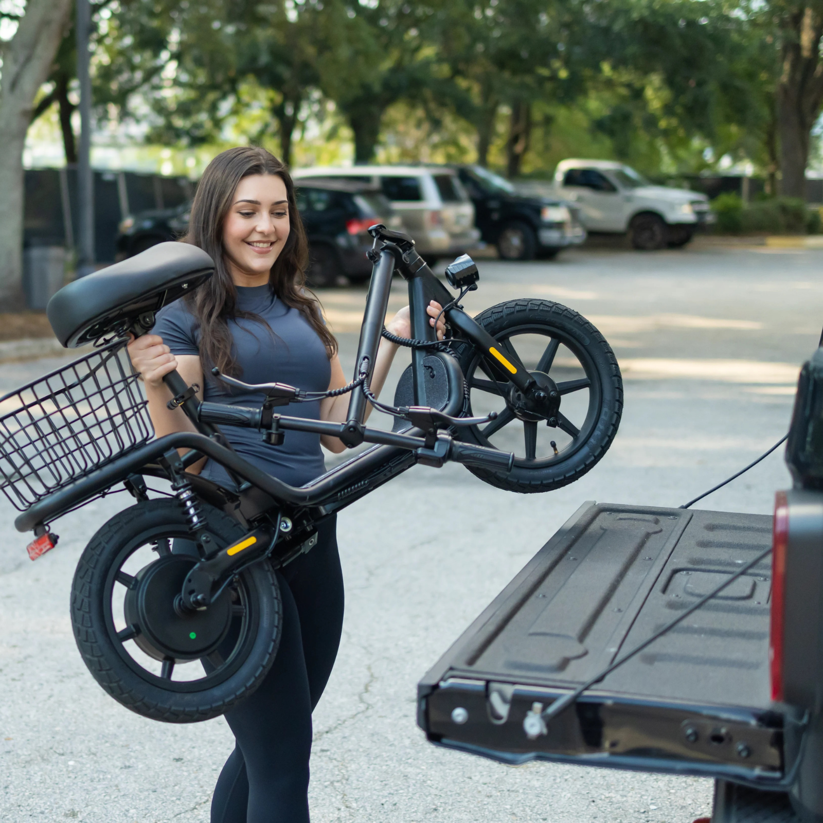 Hoverfly-Z5-scooter can be easily loaded into the trunk of a car